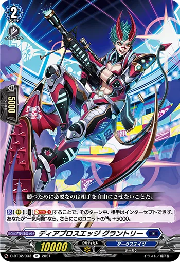 Diabolos Edge, Grantory
