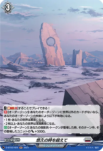 Overcoming an Eternity D-BT03/H24