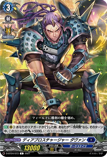 Diabolos Charger, Davan