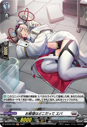 An Afternoon Nap Regardless of Place, Eva D-BT05/H25