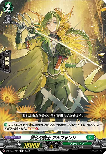 Knight of Fidelity, Alphonzo