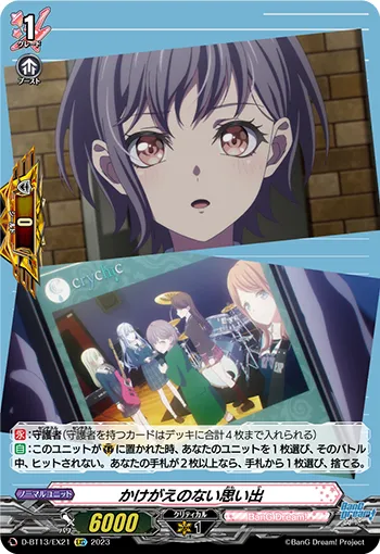 Irreplaceable Memories D-BT13/EX21