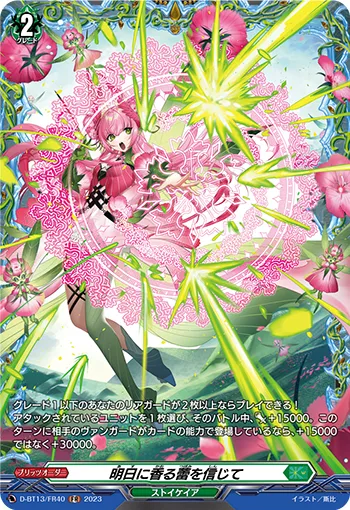 Believe in the Blooming Buds of Tomorrow D-BT13/FR40
