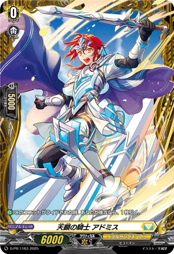 Knight of Heavenly Expression, Admis D-PR/1163