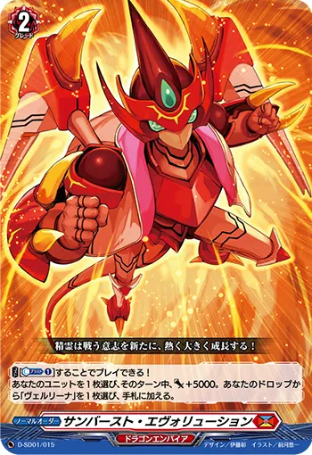 Sunburst Evolution