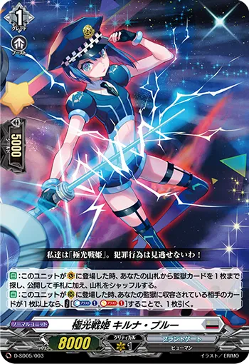 Aurora Battle Princess, Kyanite Blue