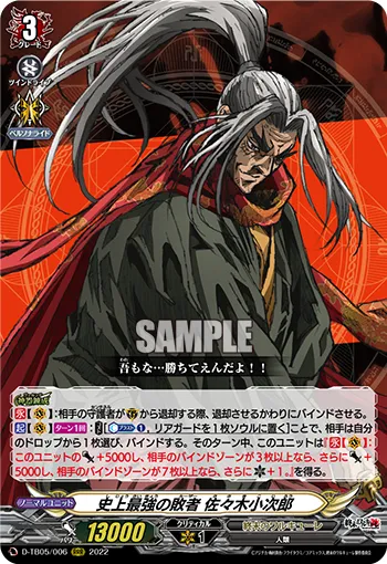 History's Strongest Loser, Kojiro Sasaki