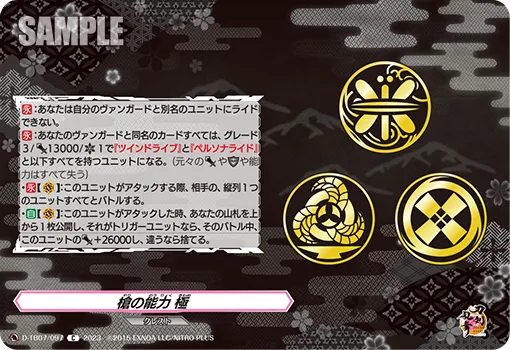 Yari's Ability Kiwame