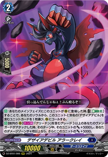 Desire Devil, Araakre