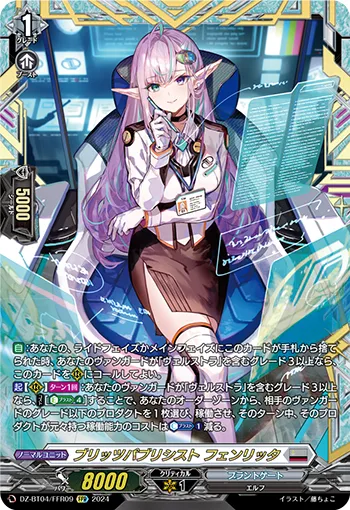 Blitz Publicist, Fentlichta DZ-BT04/FFR09
