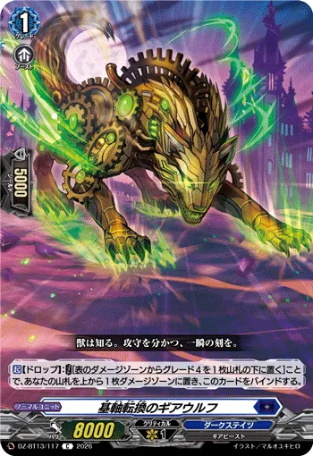 Gear Wolf of Axis Change