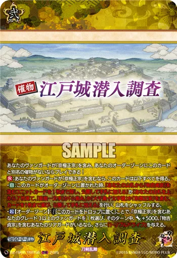 Edo Castle Infiltration Investigation DZ-TB02/TRR158